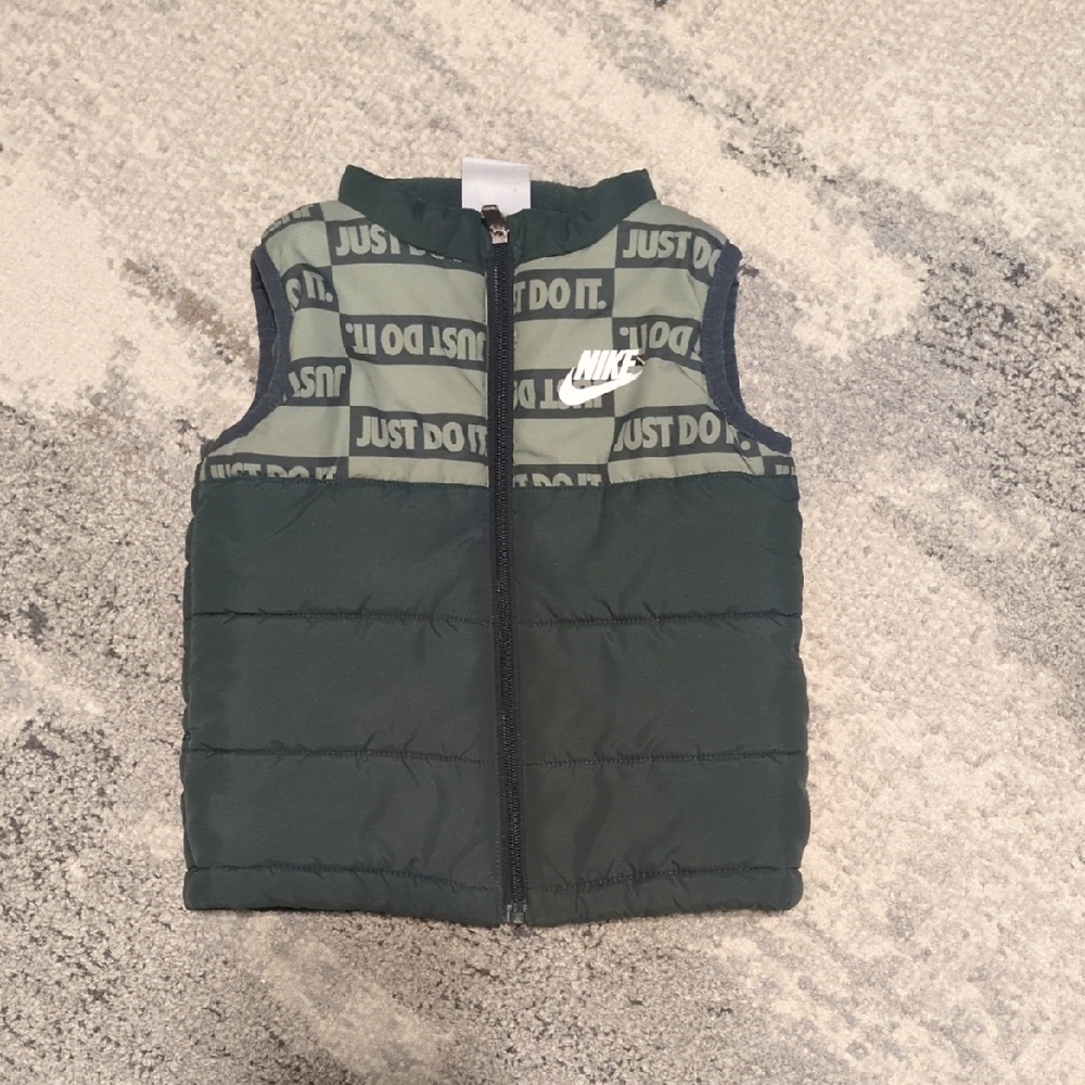 Toddler Nike GreenPuffer Vest
